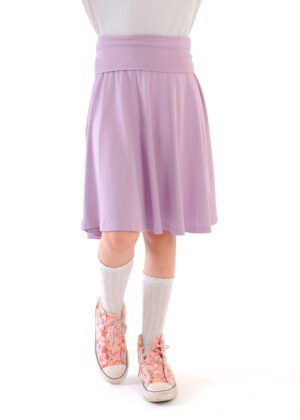 חצאית טריקו סגול