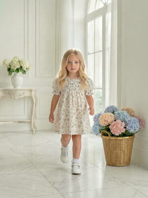 שמלת אביב מידות 2,3,4,5