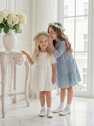 שמלת לוסי לבן