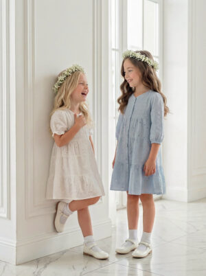 שמלת לוסי תכלת