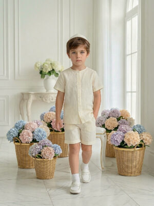 לורן פסים צהוב - חולצה